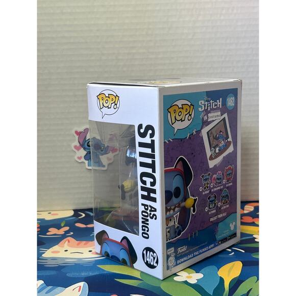 Funko Pop! Lilo & Stitch Stitch as Pongo #1462 - Picture 6 of 12